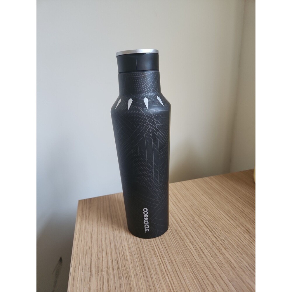 Corkcicle Marvel Collab Black Panther Design Sports Canteen 20oz
